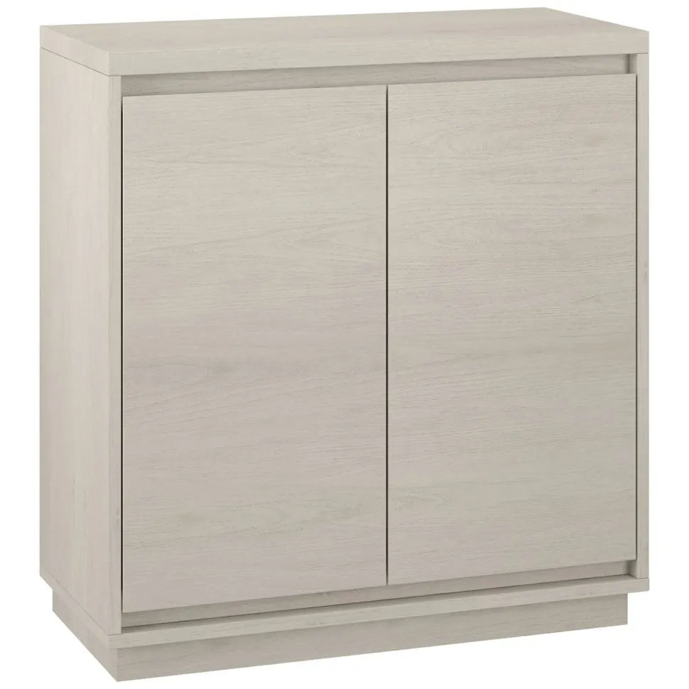 Presque 30" Wide Rectangular Accent Cabinet in Alder White