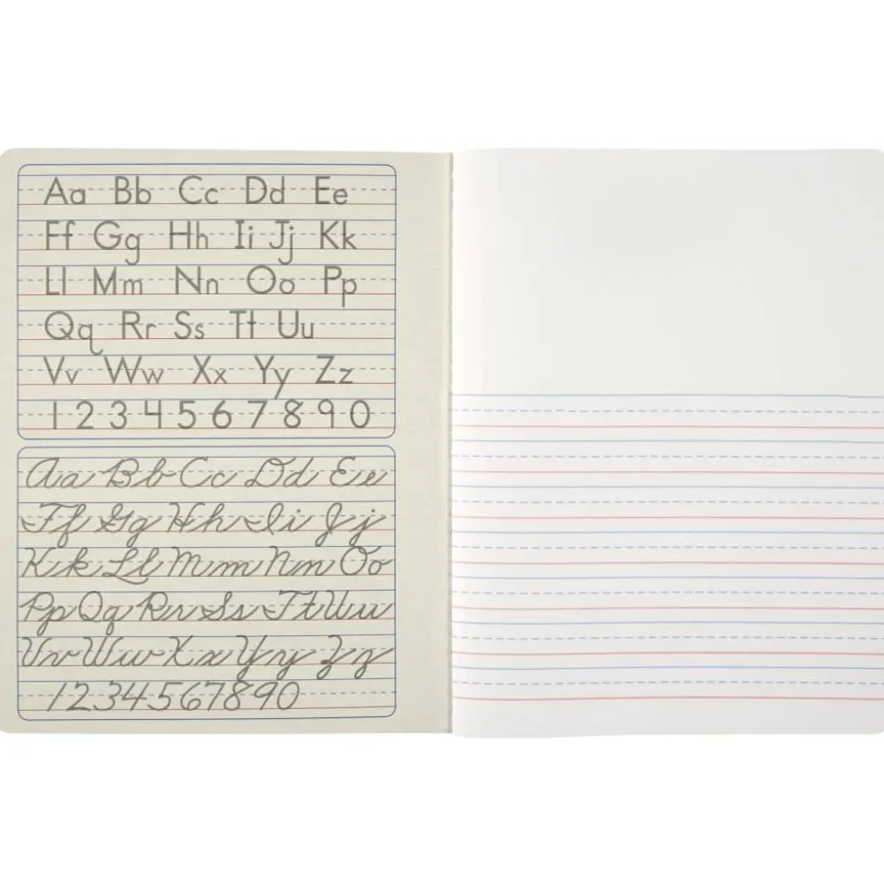 Primary Composition Book, 7-1/2" x 9-3/4", Unruled/Primary Ruled, 100 Sheets Per Book, Pack Of 4 Books