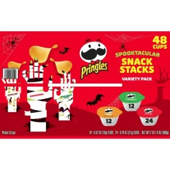 Pringles Crisps Grab ‘N Go Variety Pack, Case Of 48 Containers