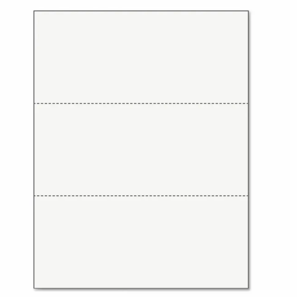 PrintWorks Professional Pre-Perforated Paper for Invoices, Statements, Gift Certificates & More
