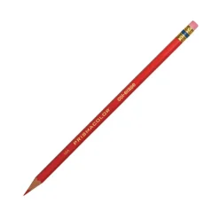 Prismacolor Col-Erase Erasable Color Pencils, Medium Point, Carmine Red, Box Of 12 Color Pencils