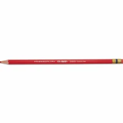 Prismacolor Col-Erase Erasable Color Pencils, Medium Point, Carmine Red, Box Of 12 Color Pencils