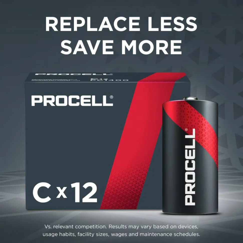Procell by Duracell Alkaline C Batteries