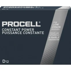Procell by Duracell Alkaline D Battery Boxes of 12