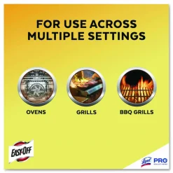 Professional EASY-OFF Fume-Free Max Oven Cleaner, Foam, 24 oz Aerosol Spray