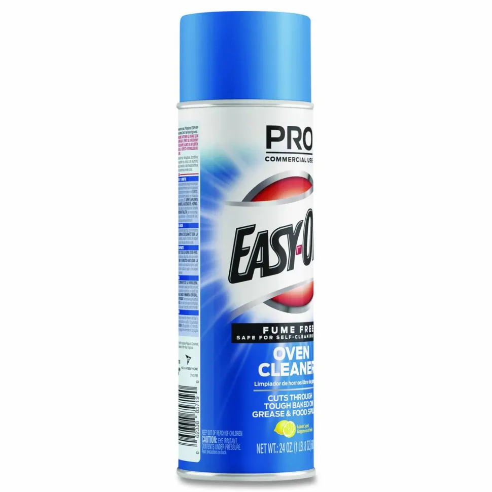 Professional EASY-OFF Fume-Free Max Oven Cleaner, Foam, 24 oz Aerosol Spray