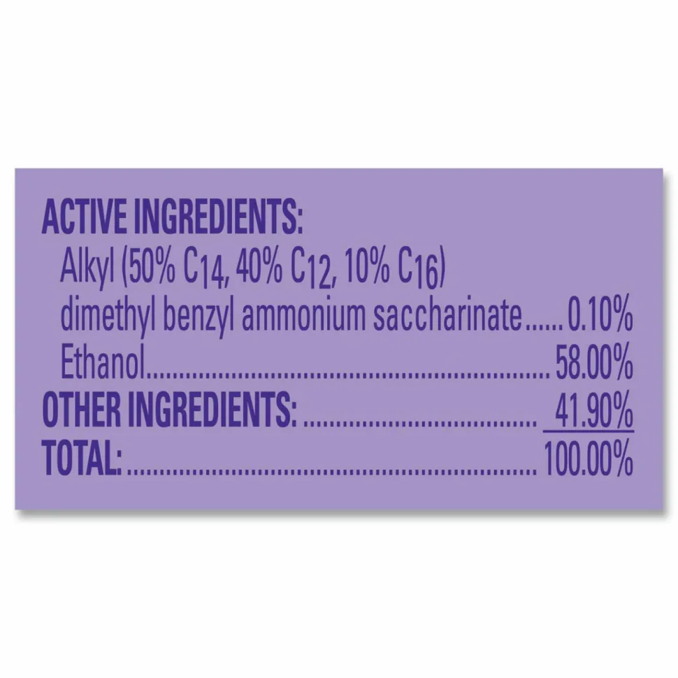 Professional LYSOL Brand Disinfectant Spray, Lavender Scent, 19 oz Aerosol Spray, 12/Carton