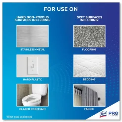 Professional LYSOL Brand Disinfectant Spray, Lavender Scent, 19 oz Aerosol Spray, 12/Carton