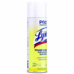 Professional Lysol Disinfectant Foam Cleaner, 24 Oz Bottle, Case Of 12