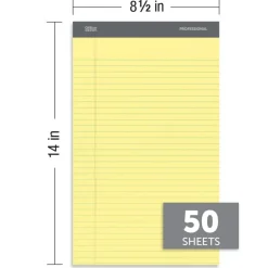 Professional Writing Pads, 8-1/2