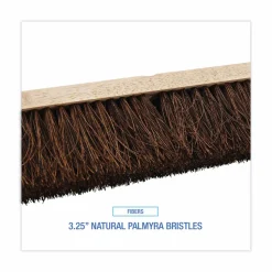 Pro Line Brush Hardwood Block Floor Broom Head, 2 1/2