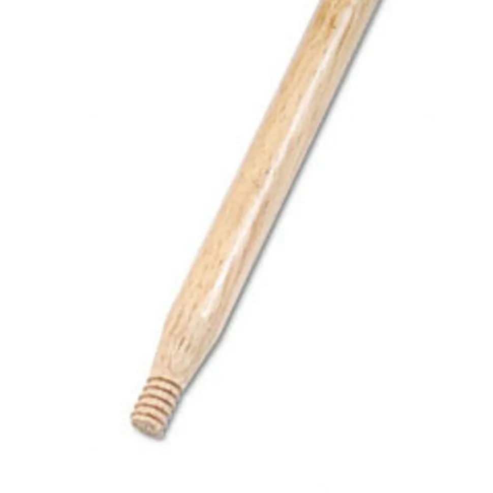 Pro Line Heavy Duty Threaded End Broom Handle, 1 1/8" Diameter, 60" Length