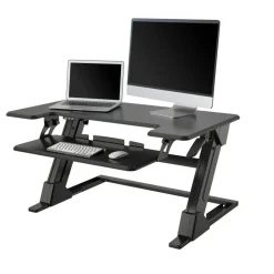 P20 Standing Desk Converter With USB And Keyboard Tray, 19-3/10