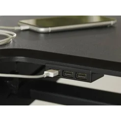 P20 Standing Desk Converter With USB And Keyboard Tray, 19-3/10