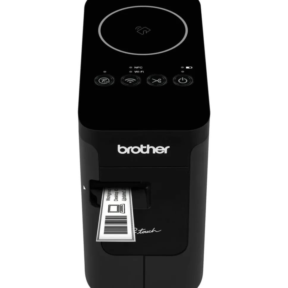 P-touch PT-P750w Desktop Thermal Transfer Printer - Color - Label Print - USB - IEEE 802.11b/g/n Wireless LAN - With Cutter
