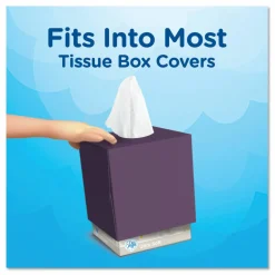 Puffs Ultra Soft 2-Ply Facial Tissue, White, 56 Tissues Per Box, Case Of 24 Boxes