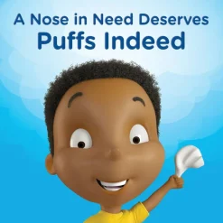 Puffs Ultra-Soft 2-Ply Facial Tissues, White, 56 Tissues Per Cube, Pack Of 4 Cubes