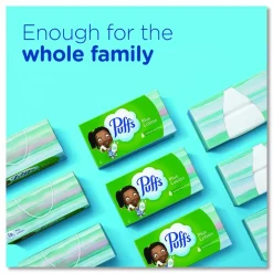 Puffs Plus Lotion Facial Tissue, 2-Ply, White, 56 Sheets/Box, 24 Boxes/Carton