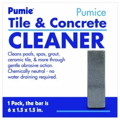 Pumie Tile and Concrete Cleaner, 6 x 1.5, Gray, 12/Carton