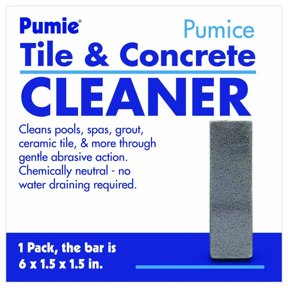 Pumie Tile and Concrete Cleaner, 6 x 1.5, Gray, 12/Carton