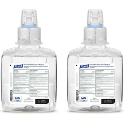 Purell Advanced Green Certified Foam Hand Sanitizer Refills For CS6 Touch-Free Hand Sanitizer Dispensers, Unscented, 40.6 Oz,, Case Of 2 Refills