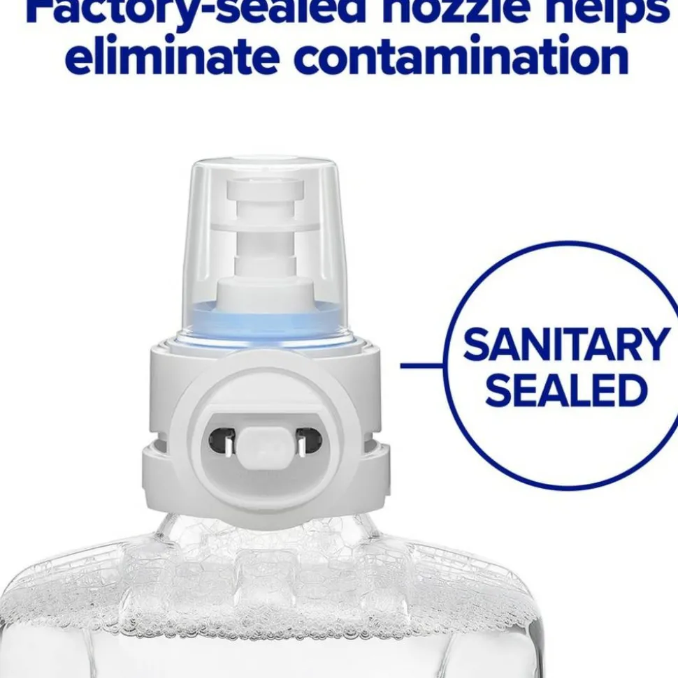 Purell Advanced Green Certified Foam Hand Sanitizer Refills For CS6 Touch-Free Hand Sanitizer Dispensers, Unscented, 40.6 Oz,, Case Of 2 Refills