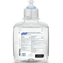 Purell Advanced Green Certified Foam Hand Sanitizer Refills For CS6 Touch-Free Hand Sanitizer Dispensers, Unscented, 40.6 Oz,, Case Of 2 Refills