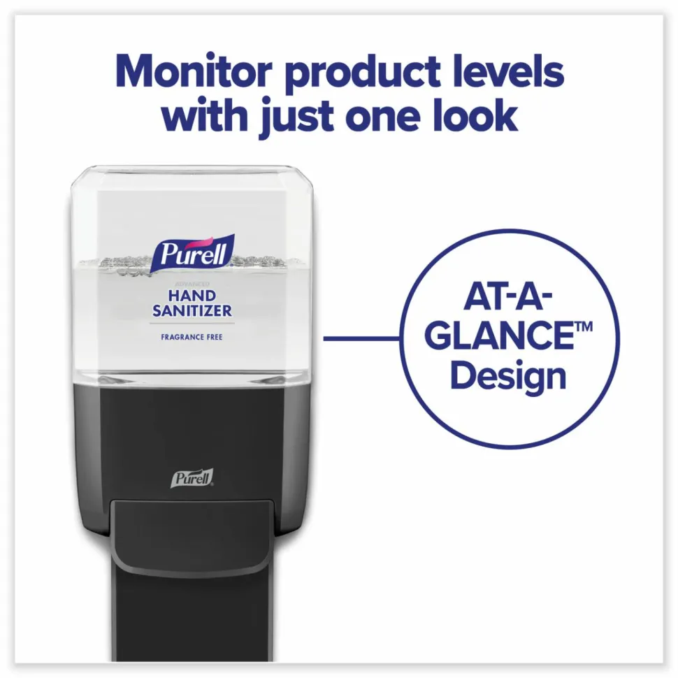 PURELL Advanced Hand Sanitizer Gentle and Free Foam, 1,200 mL Refill, Fragrance-Free, For ES4 Dispensers, 2/Carton