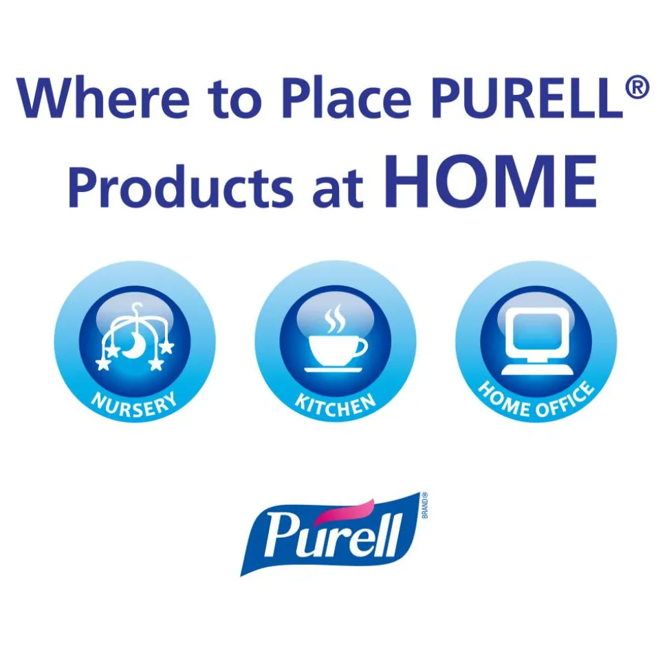 PURELL Advanced Hand Sanitizer Refreshing Gel for First Aid Providers, 4 fl oz Flip-Cap Bottle (Pack of 24)