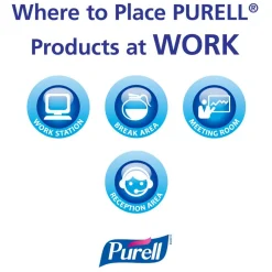 PURELL Advanced Hand Sanitizer Refreshing Gel for First Aid Providers, 4 fl oz Flip-Cap Bottle (Pack of 24)