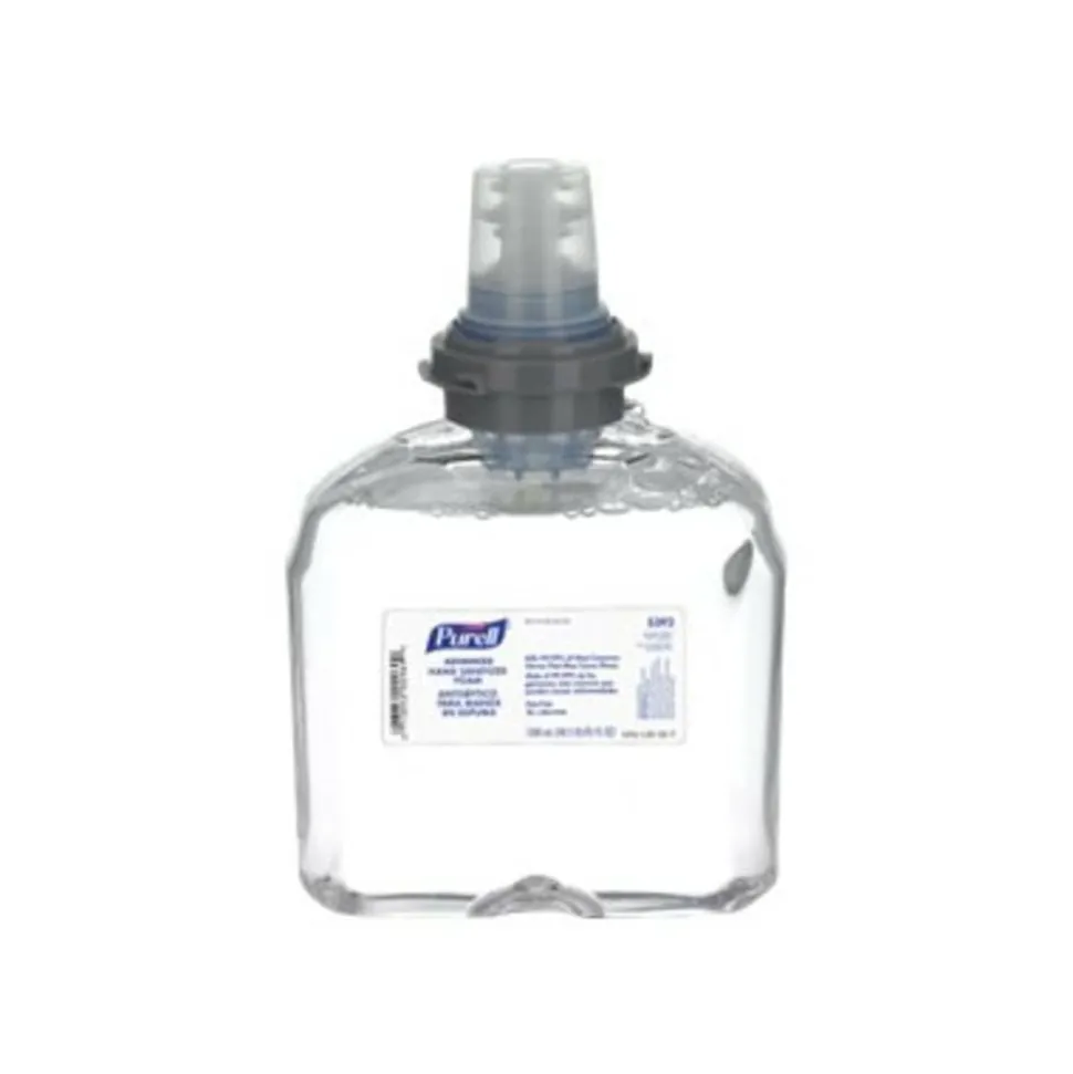 Purell Advanced Hand Sanitizer Foam, Clean Scent, 1200 mL Hand Sanitizer Foam Refill for Purell TFX Touch-Free Dispenser, Carton of 2