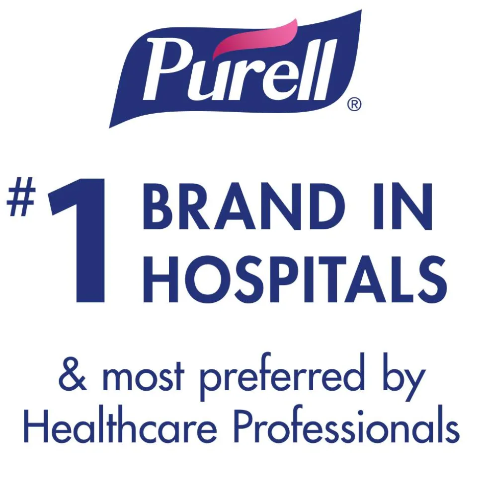 Purell Advanced Hand Sanitizer Foam, Clean Scent, 1200 mL Hand Sanitizer Foam Refill for Purell TFX Touch-Free Dispenser, Carton of 2