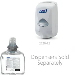 Purell Advanced Hand Sanitizer Foam, Clean Scent, 1200 mL Hand Sanitizer Foam Refill for Purell TFX Touch-Free Dispenser, Carton of 2