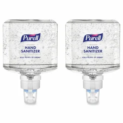 PURELL Advanced Hand Sanitizer Foam, For ES8 Dispensers, 1,200 mL Refill, Clean Scent, 2/Carton