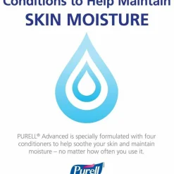 PURELL Advanced Hand Sanitizer Gel Refill, Refreshing Fragrance, 1200 mL, Case Of 4