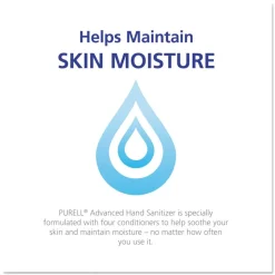 PURELL Advanced Hand Sanitizer Foam, For ADX-12, Dispensers, 40.58 zo (1,200 mL), Fragrance-Free