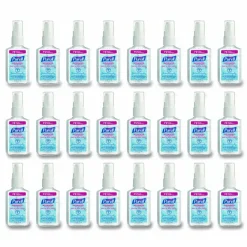PURELL Advanced Hand Sanitizer Refreshing Gel, 2 oz Pump Bottle, Refreshing Scent, 24/Carton