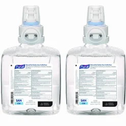 PURELL Advanced Hand Sanitizer Green Certified Foam Refill, For CS8 Dispensers, 1,200 mL, Fragrance-Free, 2/Carton