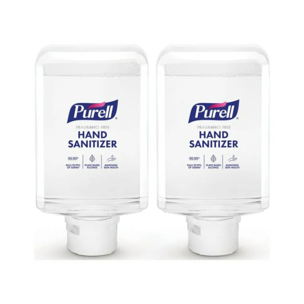 PURELL Advanced Hand Sanitizer Foam, ES10 Refill, Fragrance-Free, 1200 mL, Case of 2 Refills