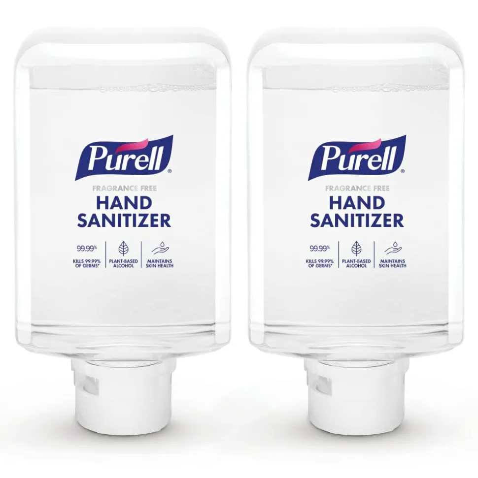 PURELL Advanced Hand Sanitizer Foam, ES10 Refill, Fragrance-Free, 1200 mL, Case of 2 Refills