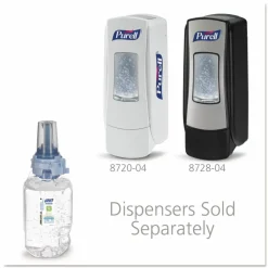PURELL Advanced Hand Sanitizer Green Certified Gel Refill, For ADX-7 Dispensers, 700 mL, Fragrance-Free