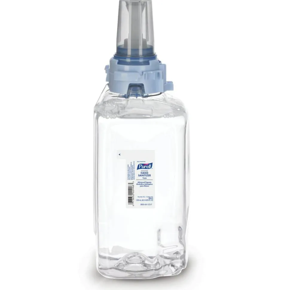 Purell Advanced Instant Hand Sanitizer Foam Refills, 40.58 oz (1,200 mL), Fruit Scent