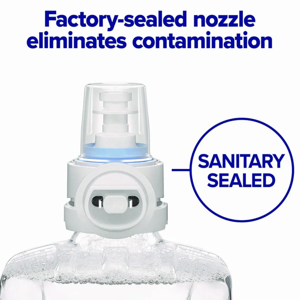 PURELL CS8 Hand Sanitizer Floor Stand with Dispenser, 1,200 mL, 13.5 x 5 x 28.5, Graphite