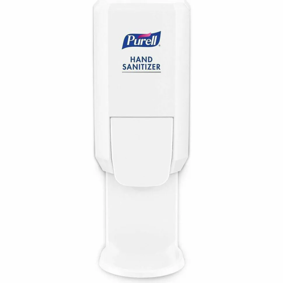 Purell CS2 Push-Style Hand Sanitizer Dispensers, White, Case Of 6 Dispensers