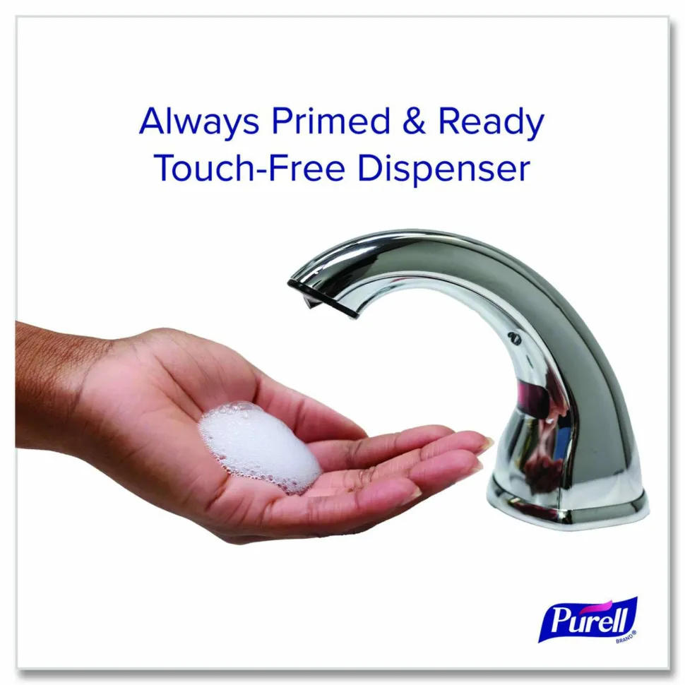 PURELL CX10 Counter Mount Soap Dispenser, 2,000 mL, 2.28 x 5.82 x 4.04, Chrome