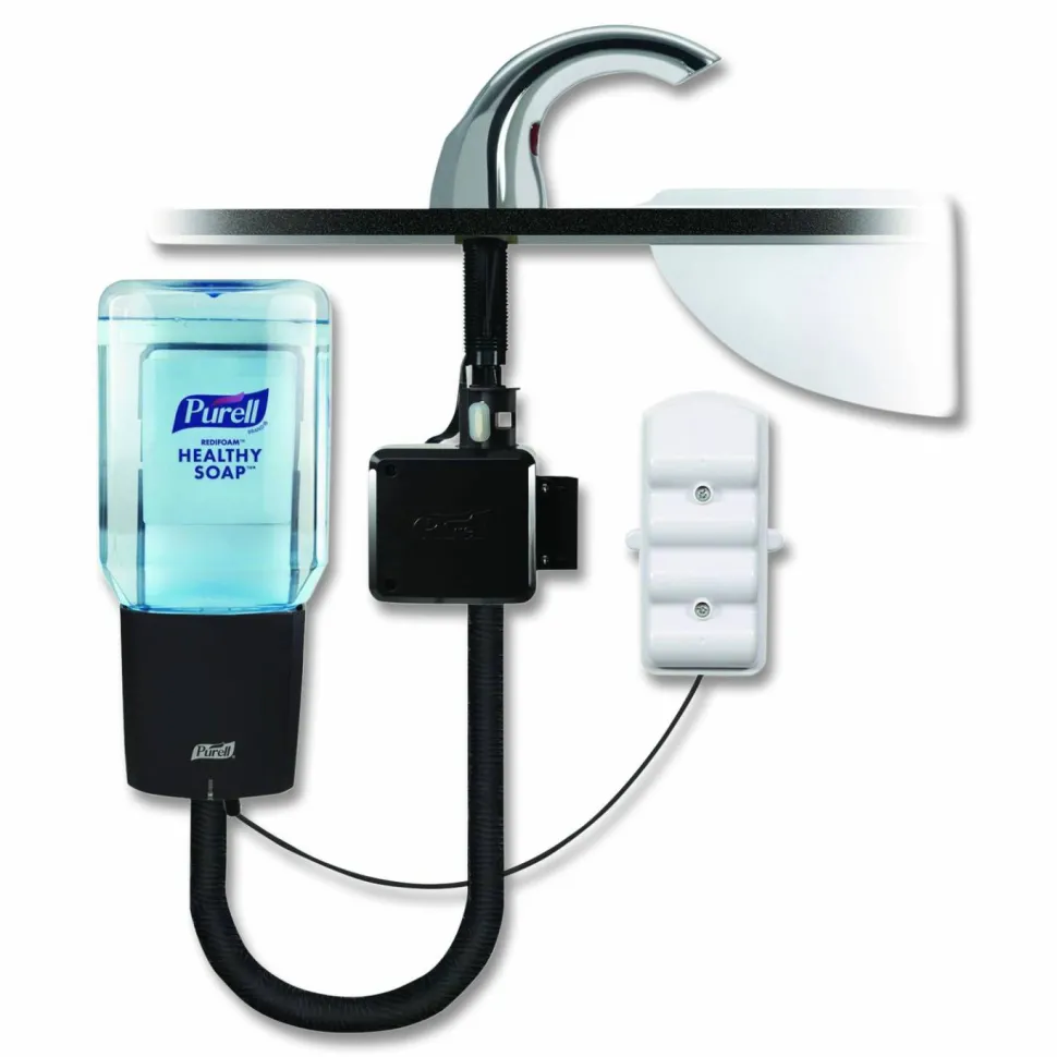 PURELL CX10 Counter Mount Soap Dispenser, 2,000 mL, 2.28 x 5.82 x 4.04, Chrome
