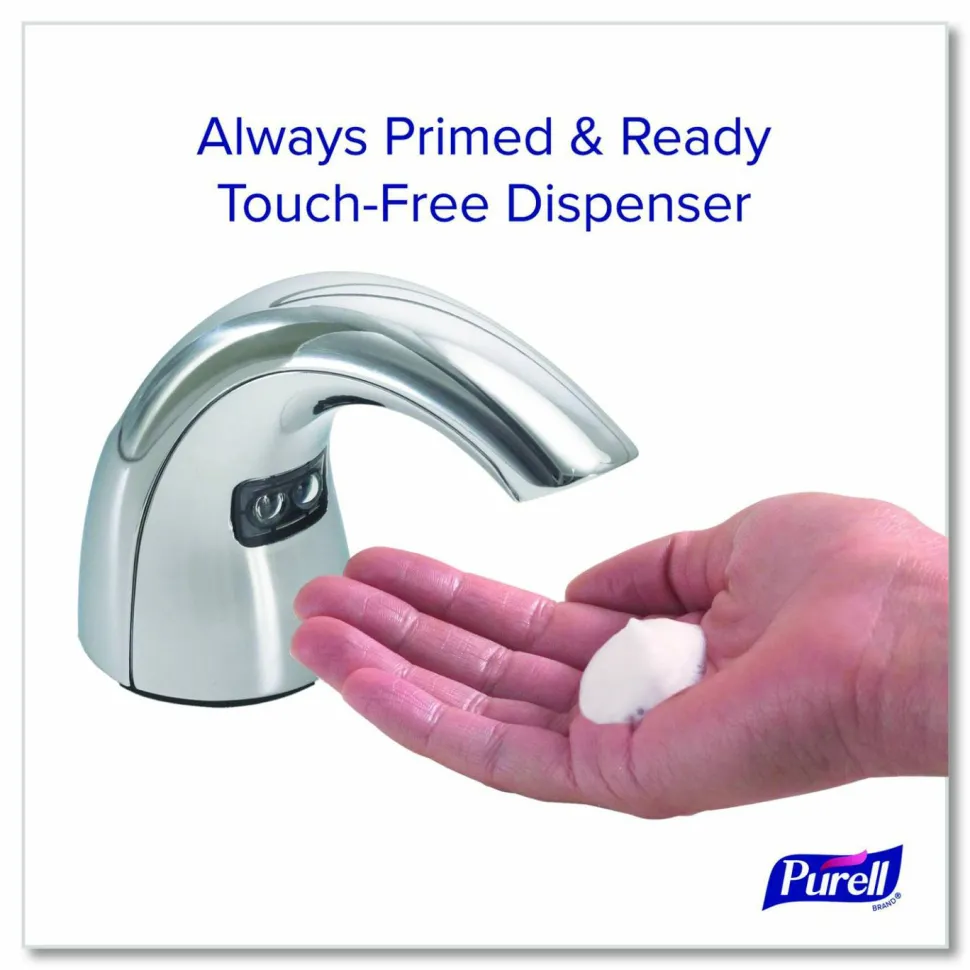 PURELL CX10 Counter Mount Soap Dispenser with Metal Spout Fixture, 2,000 mL, 2.28 x 5.82 x 4.04, Chrome
