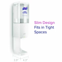 PURELL ES10 Automatic Hand Sanitizer Dispenser, 4.33 x 3.96 x 10.31, White