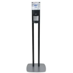 Purell ES6 Touch-Free Dispenser Floor Stand, For Hand Sanitizer, Graphite, 7216-DS