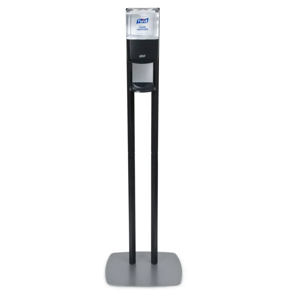 Purell ES6 Touch-Free Dispenser Floor Stand, For Hand Sanitizer, Graphite, 7216-DS